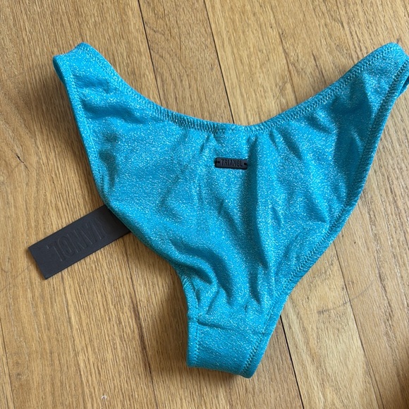 COPY - Triangl Blue Bikini Bottom - Picture 2 of 3
